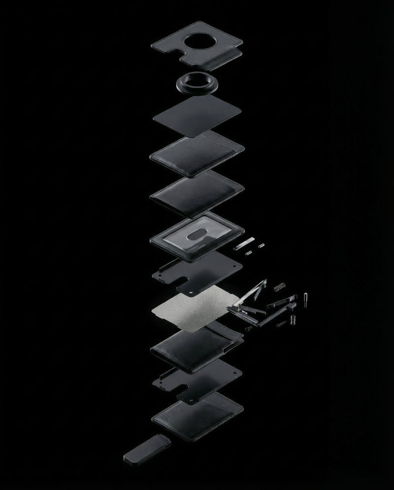 ארנק לגבר חומרים